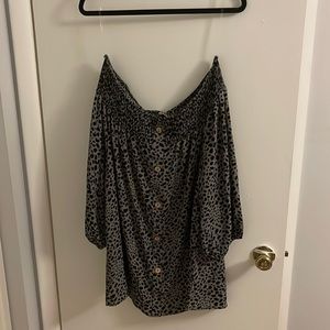 Off Shoulder 3x Woman’s Blouse